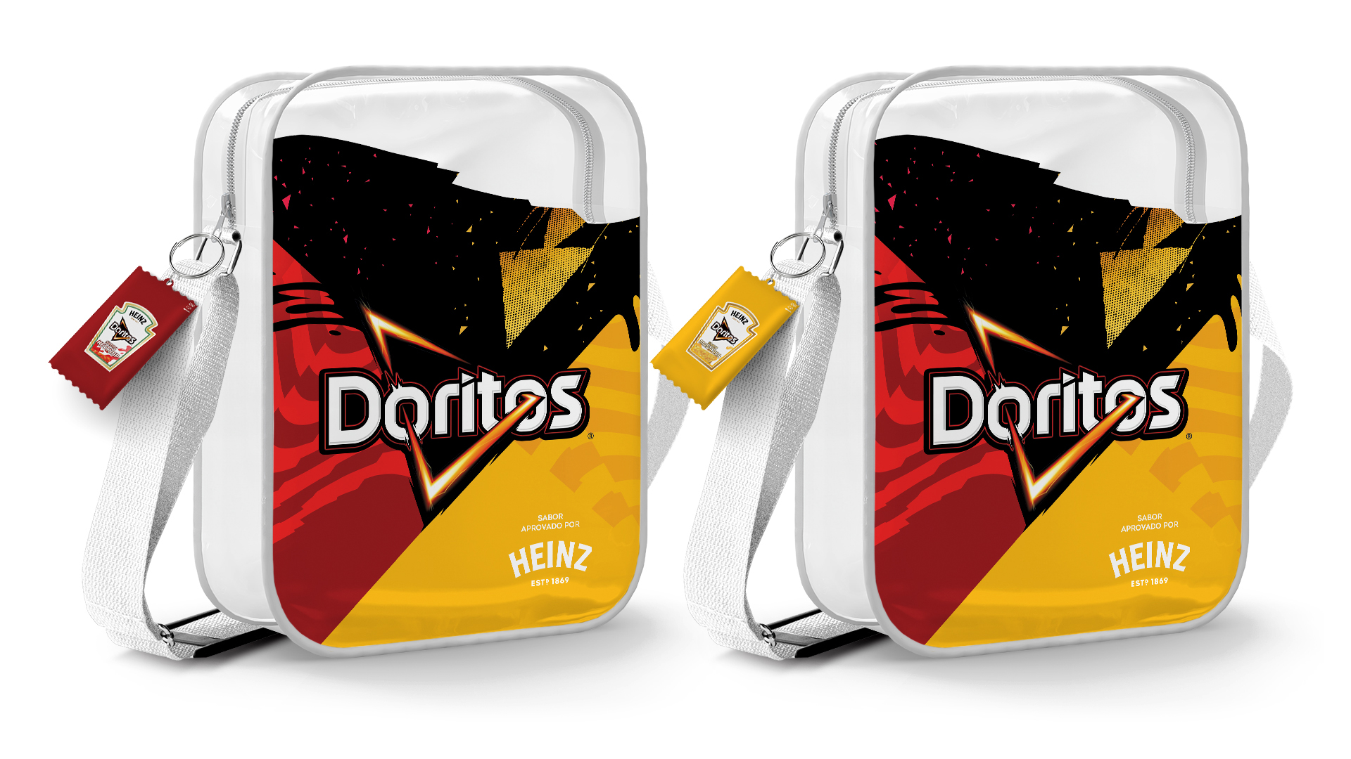 PEPSICO Brinde Sidebag Collab Doritos e Heinz
