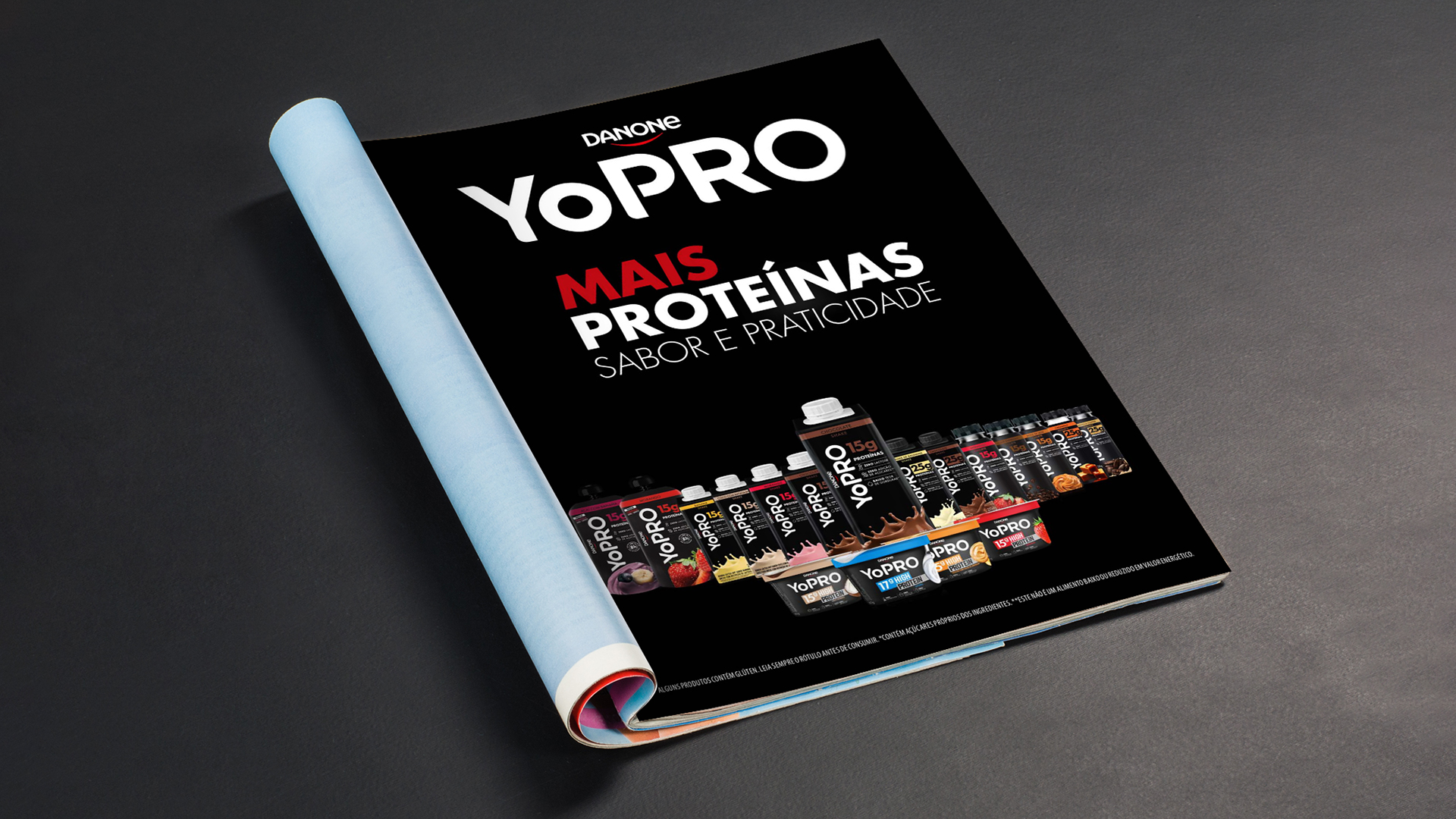 DANONE Anúncio de Revista YoPRO