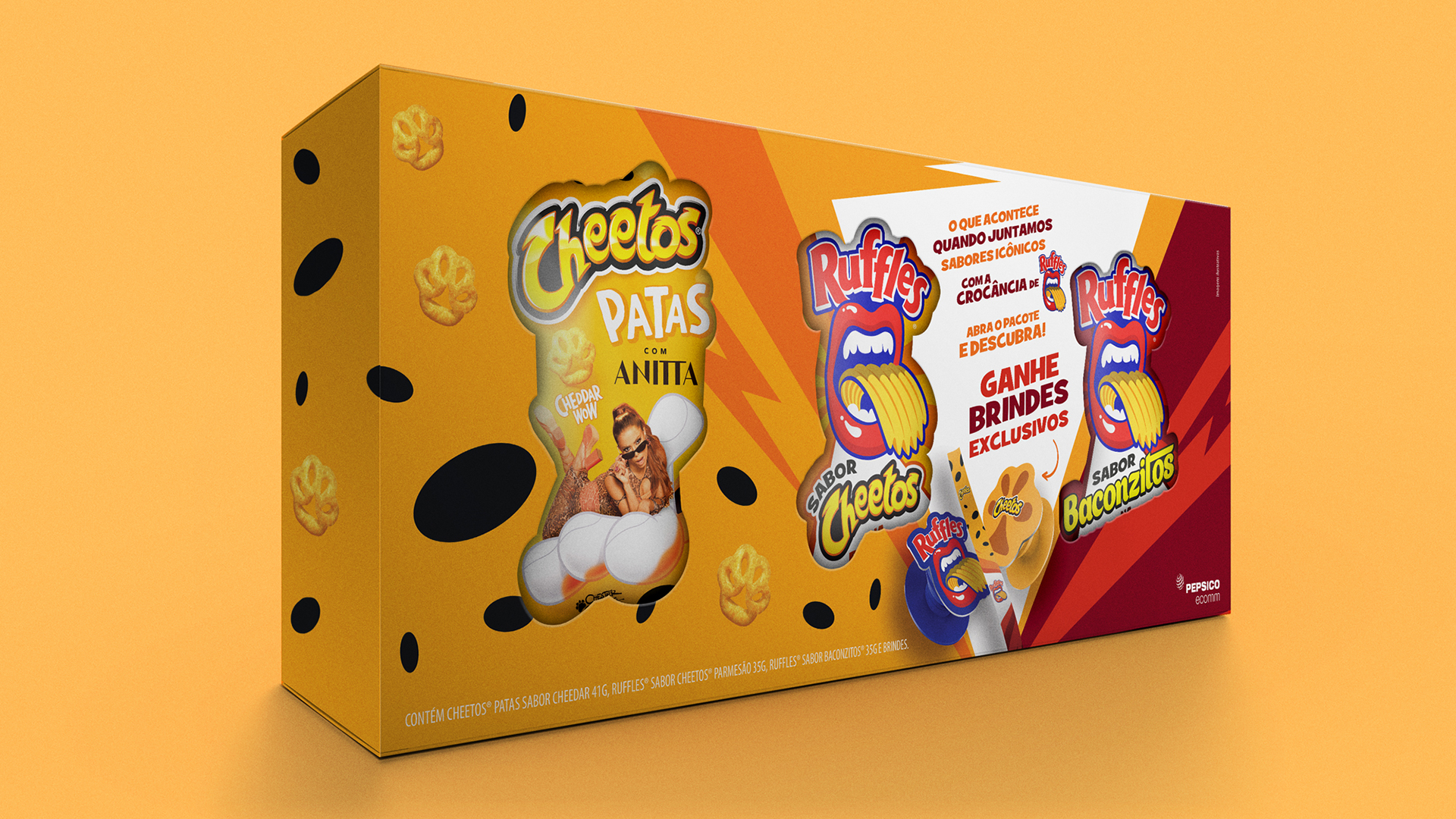 PEPSICO Pack Promocional Cheetos e Ruffles