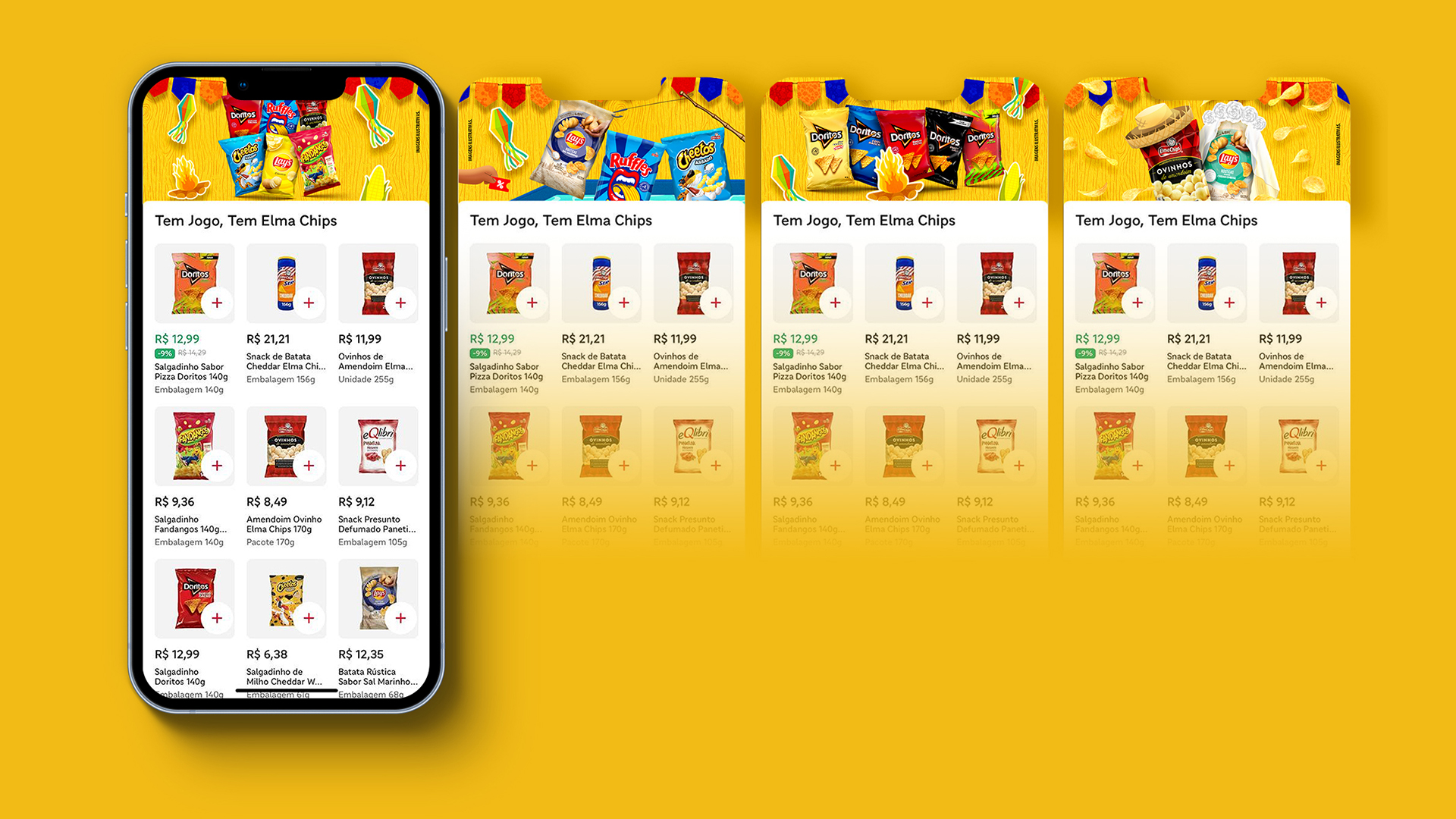 PEPSICO Brand Page Ifood São João Salgadinhos