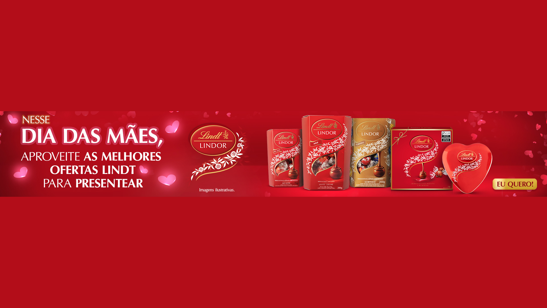 LINDT Banner Web Dia das Mães